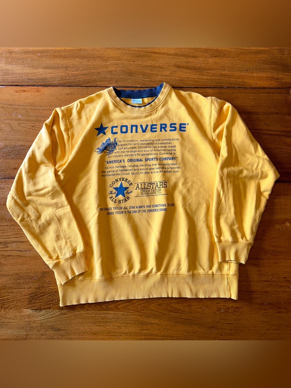Vintage Converse Graphic Crewneck Sweatshirt Large
